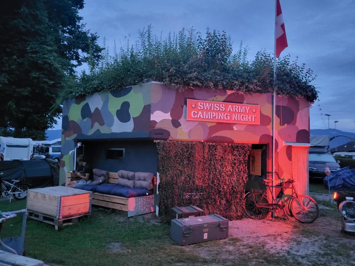 Swiss Army Camping Night / Militaerbunker St. Margrethen Dış mekan fotoğraf
